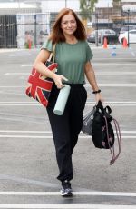 ALYSON HANNIGAN Arrives at Dancing with the Stars Set in Los Angeles 09/15/2023