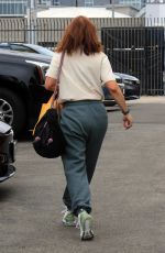 ALYSON HANNIGAN Leaves Dance Studio in Hollywood 09/16/2023