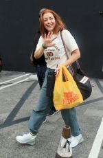 ALYSON HANNIGAN Leaves Dance Studio in Hollywood 09/16/2023