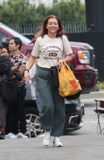 ALYSON HANNIGAN Leaves Dance Studio in Hollywood 09/16/2023