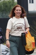 ALYSON HANNIGAN Leaves Dance Studio in Hollywood 09/16/2023