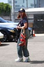 ALYSON HANNIGAN Leaves Dancing with the Stars Studio in Los Angeles 09/14/2023