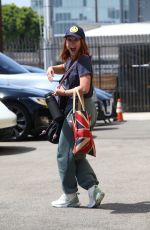 ALYSON HANNIGAN Leaves Dancing with the Stars Studio in Los Angeles 09/14/2023