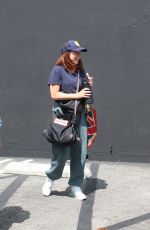 ALYSON HANNIGAN Leaves Dancing with the Stars Studio in Los Angeles 09/14/2023