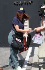 ALYSON HANNIGAN Leaves Dancing with the Stars Studio in Los Angeles 09/14/2023