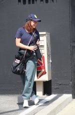 ALYSON HANNIGAN Leaves Dancing with the Stars Studio in Los Angeles 09/14/2023