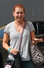 ALYSON HANNIGAN Leaves Dancing with the Stars Studio in Los Angeles 09/27/2023