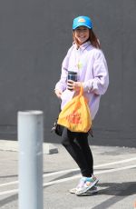 ALYSON HANNIGAN Leaves DWTS Rehersal in Los Angeles 09/19/2023