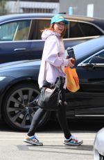 ALYSON HANNIGAN Leaves DWTS Rehersal in Los Angeles 09/19/2023