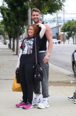 ALYSON HANNIGAN Outside DWTS Studios in Los Angeles 09/17/2023