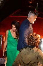 AMAL and George CLOONEY Arrives at Ristorante Da Ivo in Venice 08/29/2023