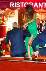 AMAL and George CLOONEY Arrives at Ristorante Da Ivo in Venice 08/29/2023