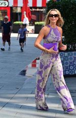 AMANDA HOLDEN Arrives at Global Radio Studios in London 09/05/2023