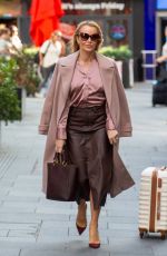 AMANDA HOLDEN at Global Radio Studios in London 09/29/2023