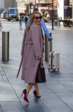 AMANDA HOLDEN at Global Radio Studios in London 09/29/2023
