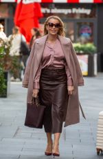 AMANDA HOLDEN at Global Radio Studios in London 09/29/2023