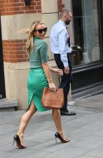 AMANDA HOLDEN Leaves Heart Radio Studios in London 09/28/2023