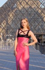 AMANDA SEYFRIED at Lancome x Louvre Photocall at Paris Fashion Week 09/26/2023