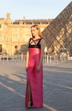AMANDA SEYFRIED at Lancome x Louvre Photocall at Paris Fashion Week 09/26/2023