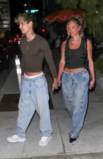 ANASTASIA KARANIKOLAOU Leaves Birdstreet in West Hollywood 09/16/2023