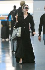 ANGELINA JOLIE Arrives at JFK Airport in New York 09/25/2023