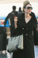 ANGELINA JOLIE Arrives at JFK Airport in New York 09/25/2023