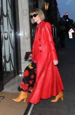 ANNA WINTOUR Out for Dinner in London 09/17/2023