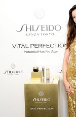 ANNE HATHAWAY at Shiseido Announces Anne Hathaway as New Vital Perfection Global Ambassador in New York 09/13/2023