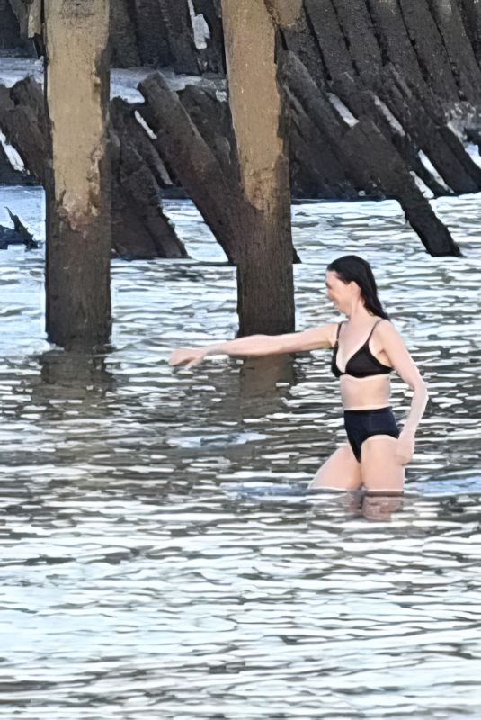 ANNE HATHAWAY in Bikini at Holiday Weekend in Fairfield County 09/03/2023