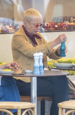 ANNIE LENNOX Out for Lunch at L