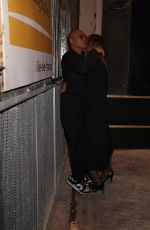 ARABELLA CHI and Richie Akiva Kissing Out at The Flower Nightclub in Paris 09/26/2023