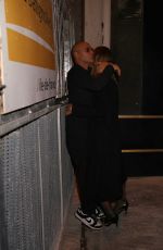 ARABELLA CHI and Richie Akiva Kissing Out at The Flower Nightclub in Paris 09/26/2023