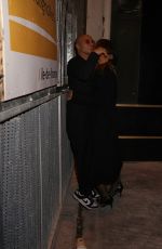 ARABELLA CHI and Richie Akiva Kissing Out at The Flower Nightclub in Paris 09/26/2023