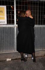 ARABELLA CHI and Richie Akiva Kissing Out at The Flower Nightclub in Paris 09/26/2023