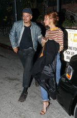 ASHLEE SIMPSON and Evan Ross Night Out in Brentwood 09/18/2023