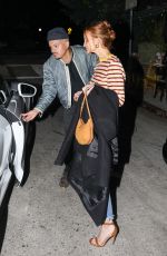 ASHLEE SIMPSON and Evan Ross Night Out in Brentwood 09/18/2023