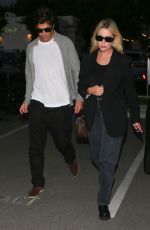 ASHLEY BENSON and Brandon Davis Out for Dinner Date at Lucky