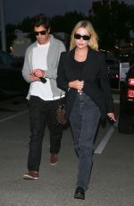 ASHLEY BENSON and Brandon Davis Out for Dinner Date at Lucky