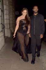 ASHLEY GRAHAM Arrives at Perfect Magazine X Valentine Party at London Fashion Week 09/18/2023