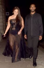ASHLEY GRAHAM Arrives at Perfect Magazine X Valentine Party at London Fashion Week 09/18/2023