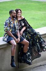 ASHLEY GRAHAM at Erdem Show at London Fashion Week 09/17/2023