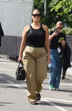ASHLEY GRAHAM Leaves Michael Kors SS24 Show at New York Fashion Week 09/11/2023