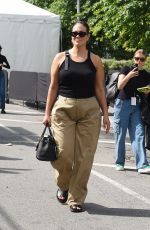 ASHLEY GRAHAM Leaves Michael Kors SS24 Show at New York Fashion Week 09/11/2023