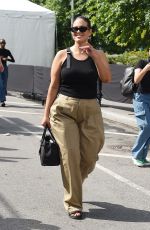 ASHLEY GRAHAM Leaves Michael Kors SS24 Show at New York Fashion Week 09/11/2023