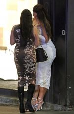 ASHLEY GRAHAM Out with a Friend after Moncler Show at Milan Fashion Week 09/20/2023