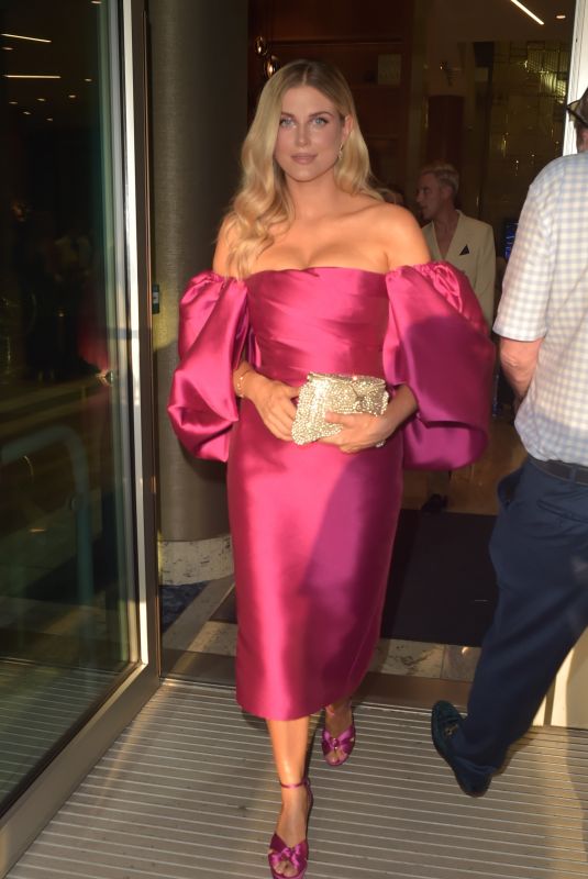 ASHLEY JAMES Arrives at National Television Awards in London 09/05/2023