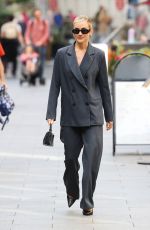 ASHLEY ROBERTS Arrives at Heart Radio in London 09/21/2023