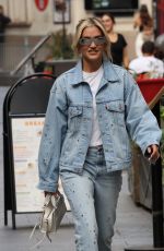 ASHLEY ROBERTS in Double DeLeaves Heart Radio in London 09/15/2023