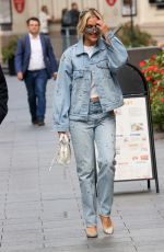 ASHLEY ROBERTS in Double DeLeaves Heart Radio in London 09/15/2023