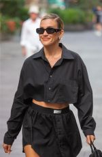 ASHLEY ROBERTS Leaves Global Radio Studios in London 09/06/2023